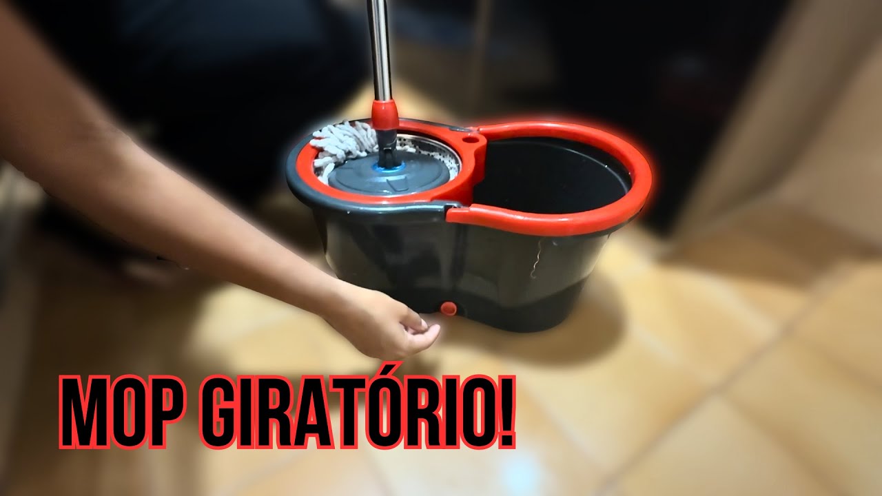 COMO USAR O MOP GIRATÓRIO PARA SUAS FAXINAS!