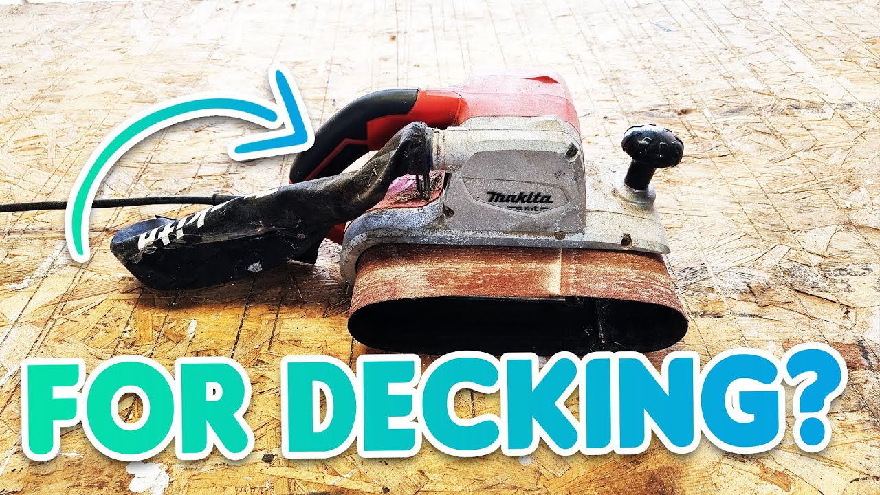 Can You Use A Belt Sander On Decking