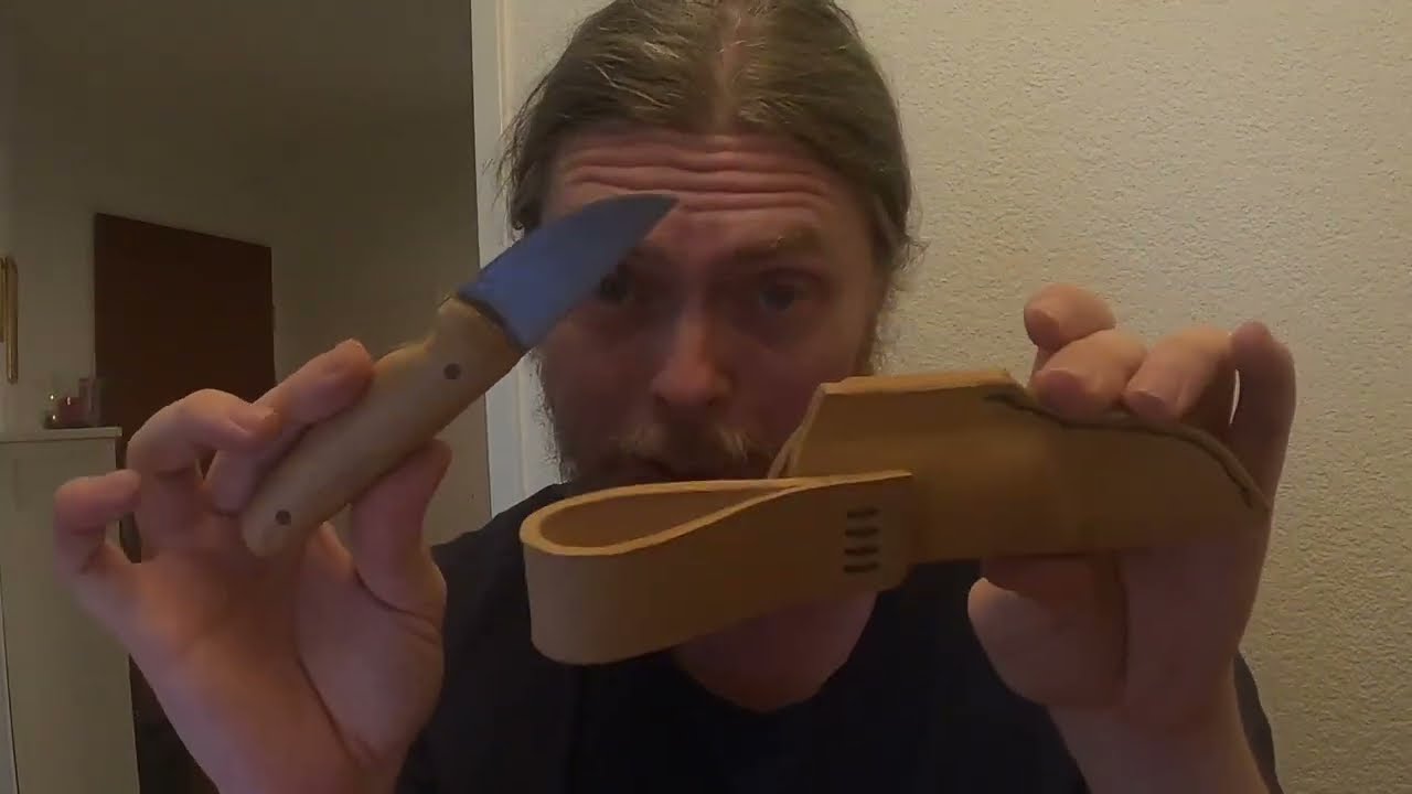 1500 Subscriber Multi Prize GAW Knife Silver And Hammered And Roman