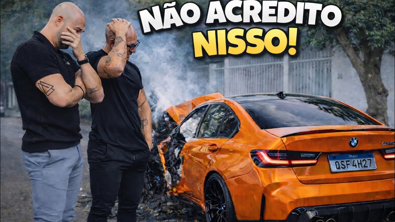A ÚNICA BMW M3 TRACK do Brasil… e bateram ela no PRIMEIRO ROLÊ !!!