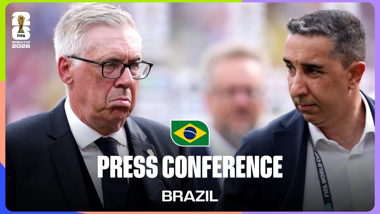 Post-Match Press Conference: Brazil's Carlo Ancelotti On The 2-1 Loss To Norway