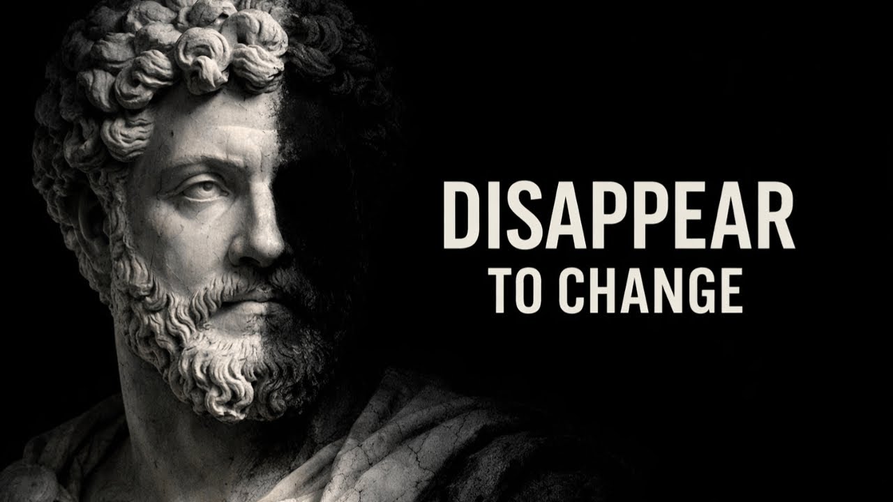 You Don’t Change Your Life Until You Disappear | Stoicism
