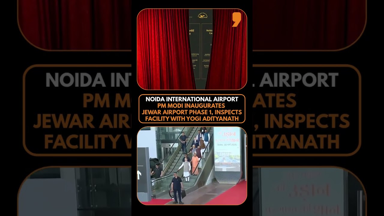 PM Modi Inaugurates Noida International Airport Phase 1 in Jewar, UP