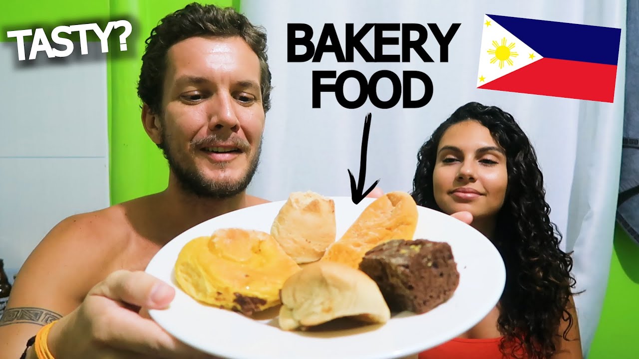 TASTING PHILIPPINES BAKERY FOOD 🇵🇭 IS IT GOOD?