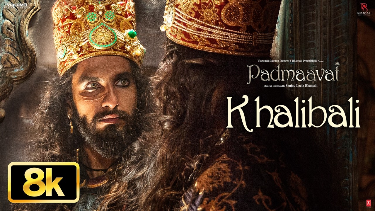 Khalibali 8K Video Song | Ranveer Singh | Padmaavat | Deepika Padukone | Shahid Kapoor | Shivam P