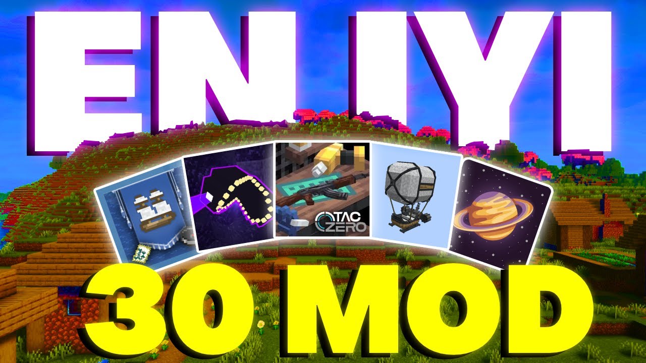 Minecraftı en iyi yapan 30 MOD!