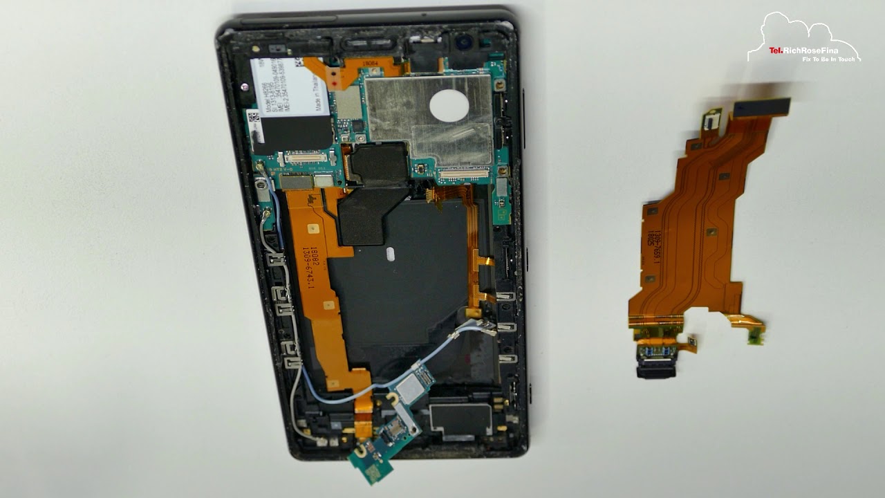 Sony Xperia XZ2 Display and Charging Port Replacement Ladebuchse Austauschen