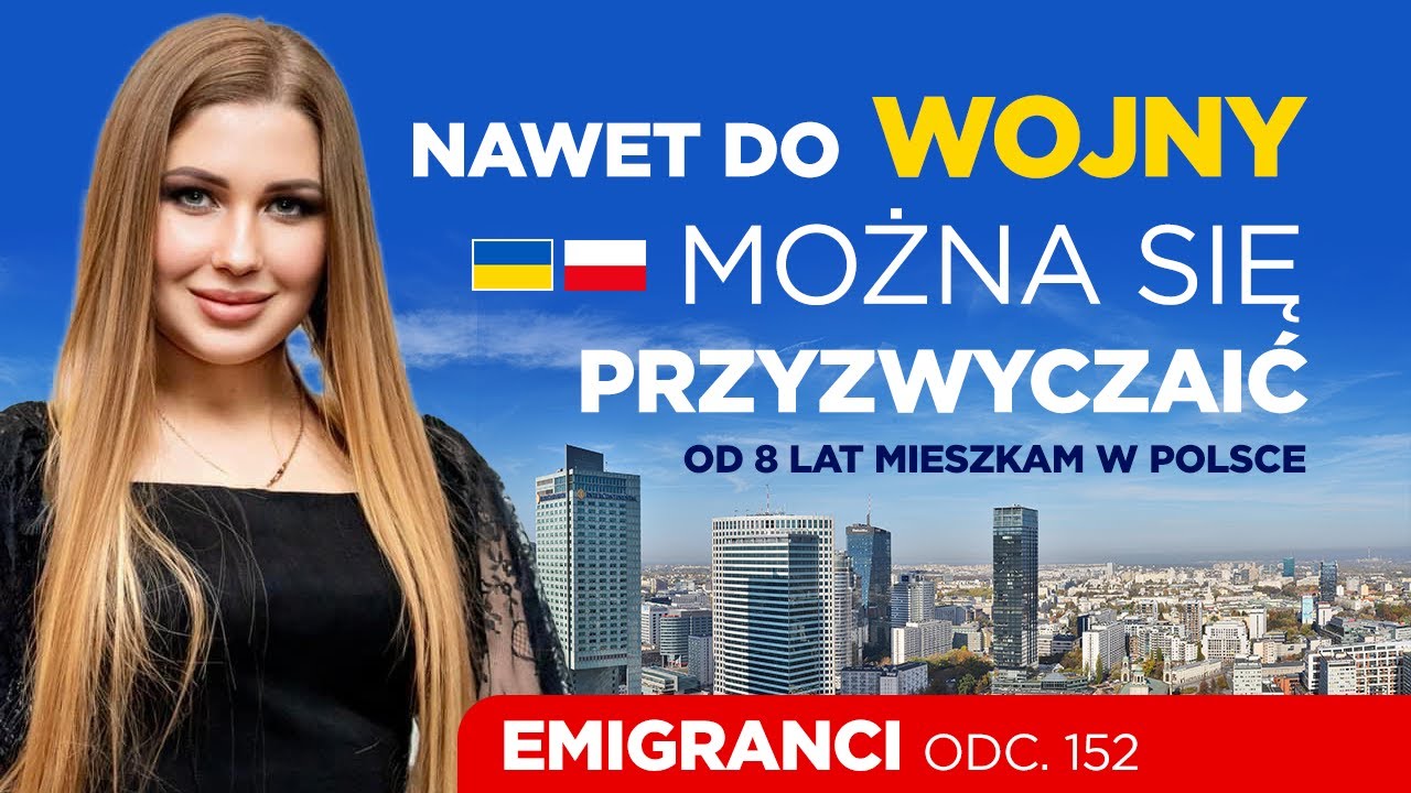 Nawet do wojny można się przyzwyczaić. Od 8 lat mieszkam w Polsce.