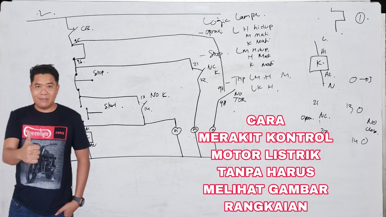 Cara Merakit Kontrol Motor Tanpa Melihat Gambar