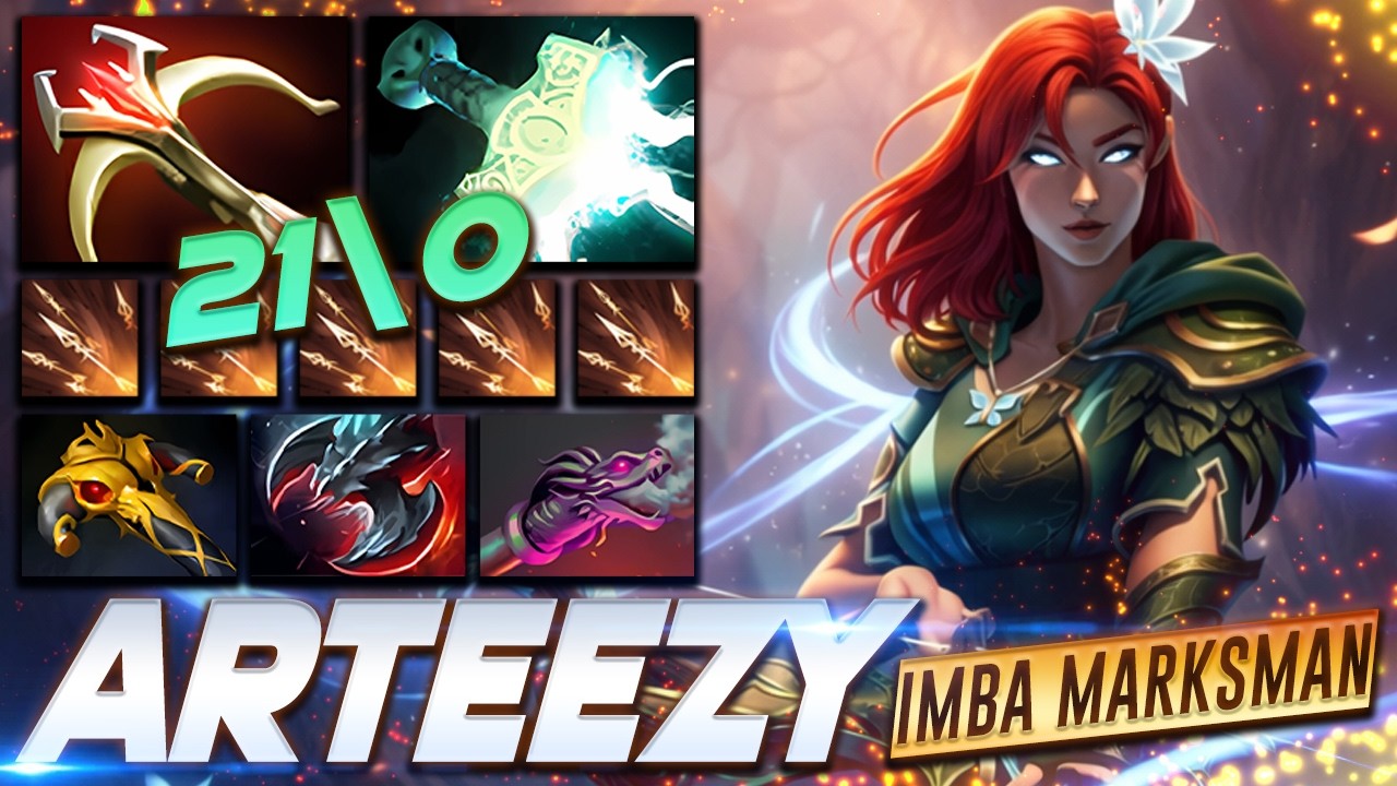 Arteezy Windranger IMBA - Dota 2 Pro Gameplay [Watch & Learn]