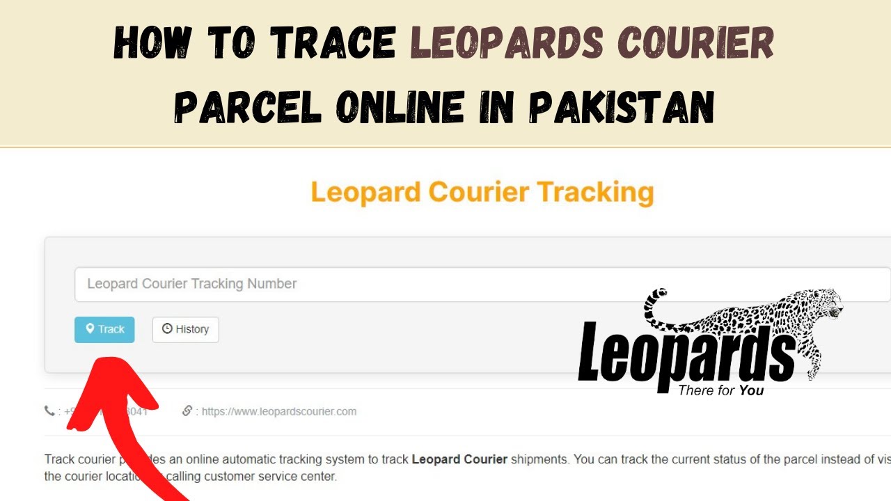 How to Track Leopard Courier Parcel Online in Pakistan 2026 | Lepards Courier Tracking | Urdu