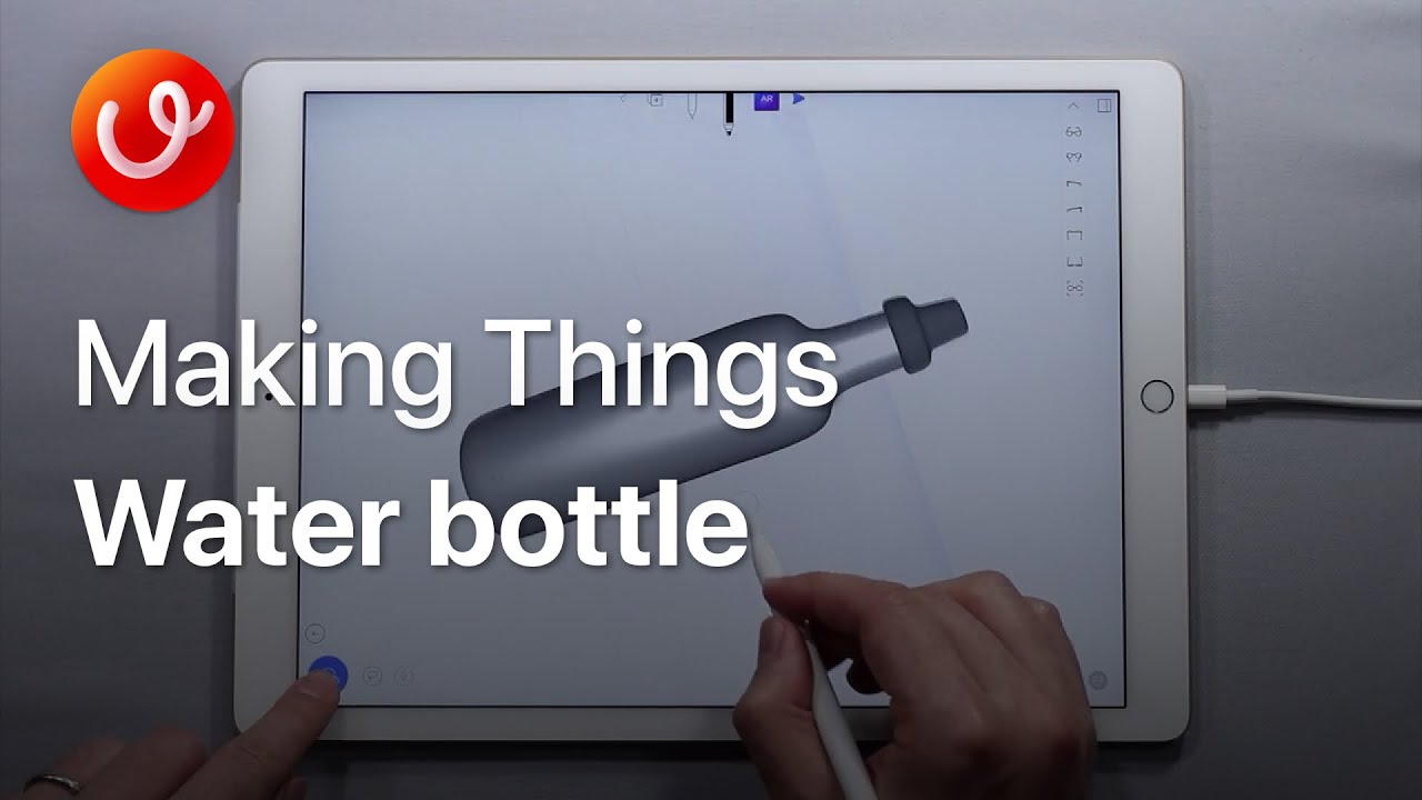 Making a Branded Water Bottle in uMake