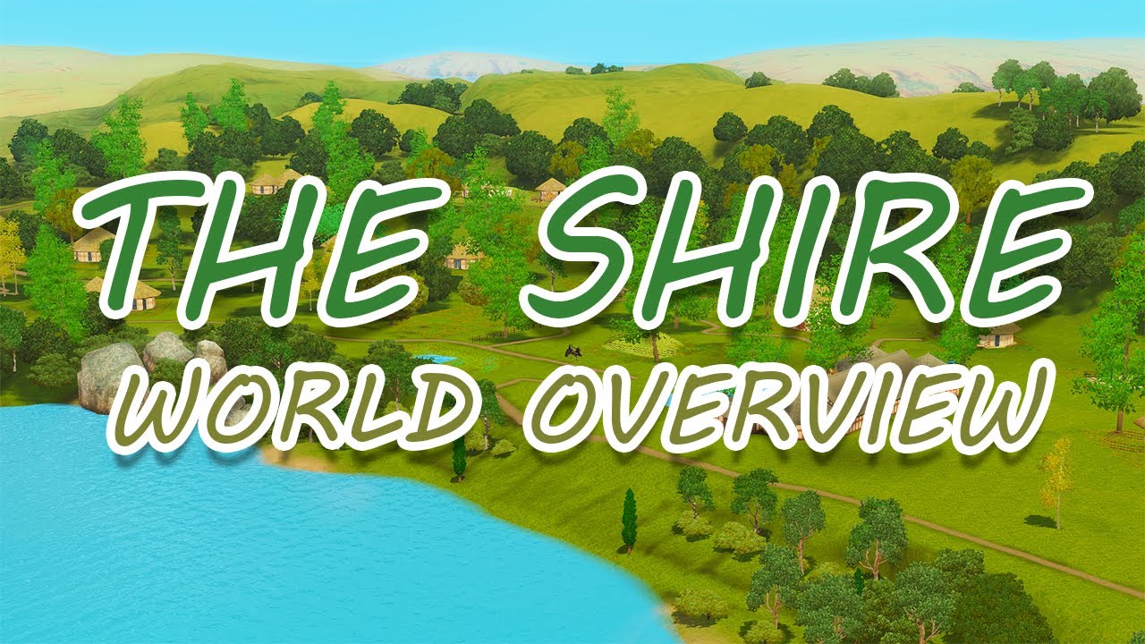 MEDIEVAL WORLD!! The Shire The Sims 3 World Overview