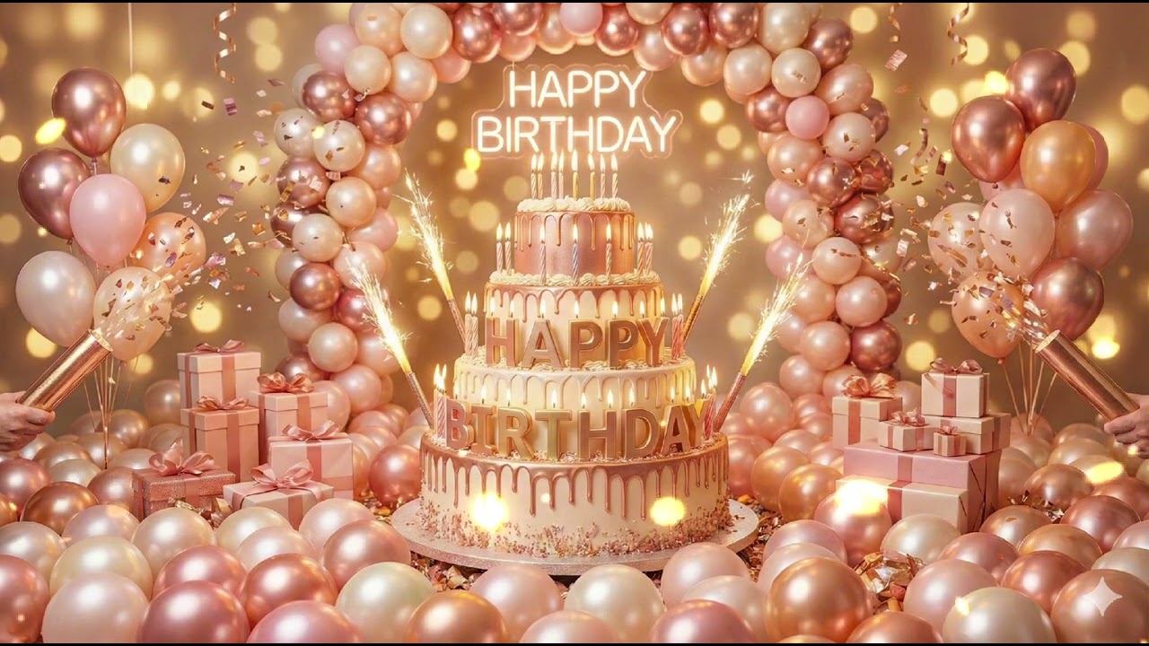 Happy Birthday Song 2026 🎂 Best Wishes & Greetings Video for Loved Ones 🎶