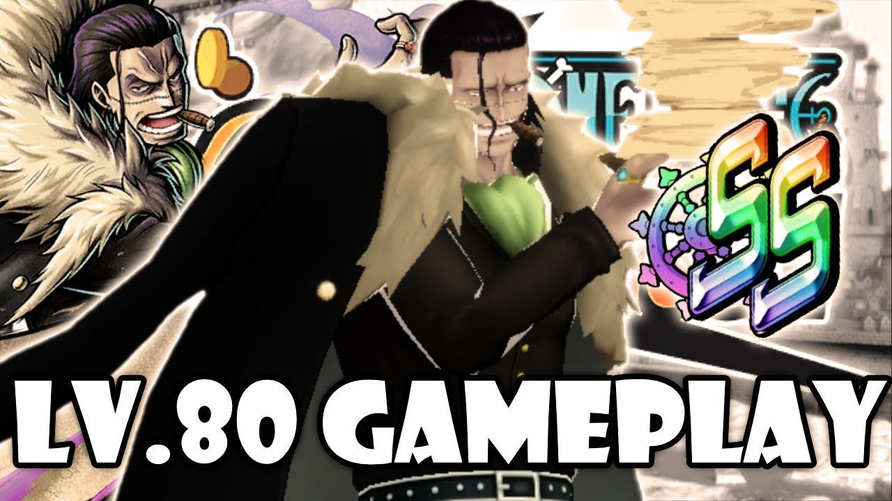 Lv.80 Crocodile Boost 1 Gameplay in SS - One Piece Bounty Rush