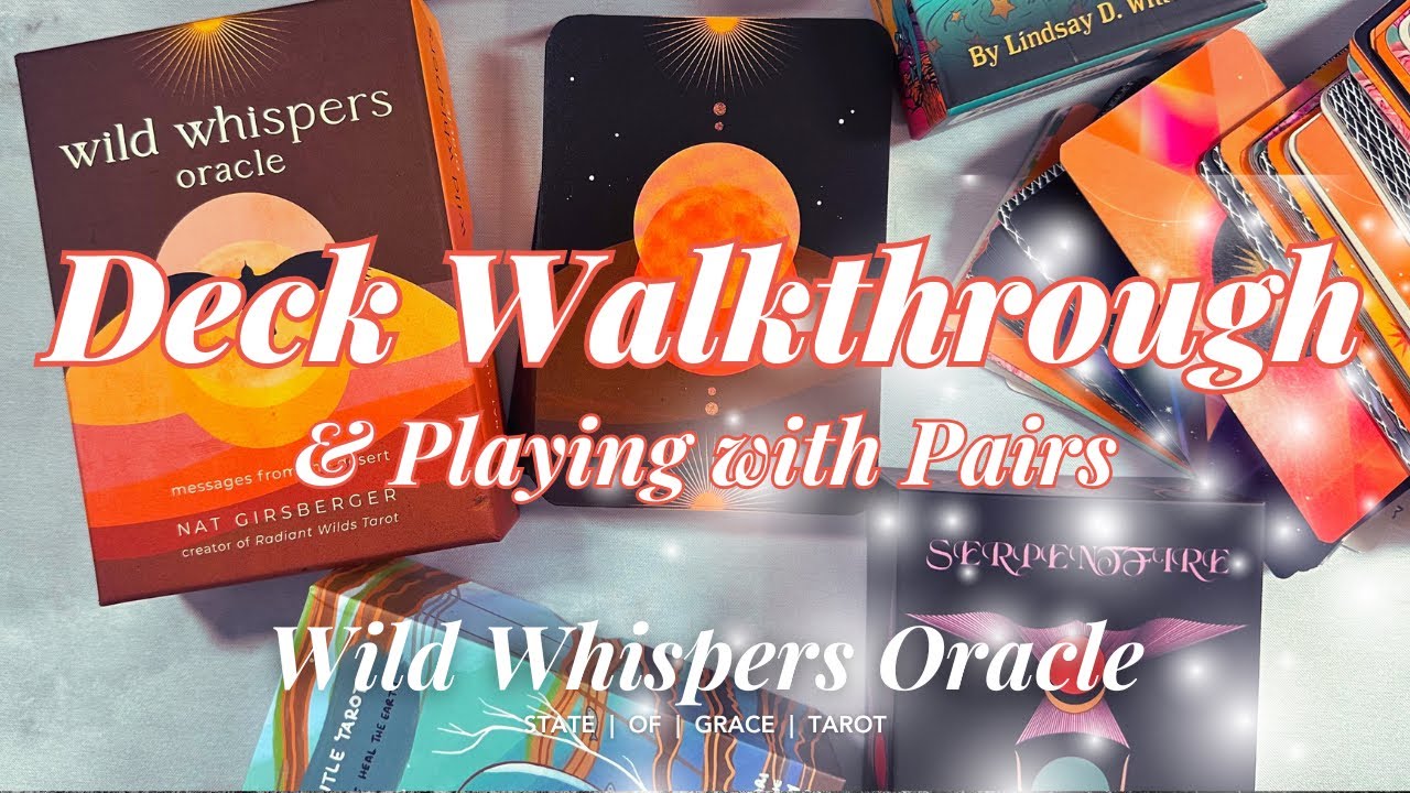 Wild Whispers Oracle - Deck Walkthrough & Playing with Pairs