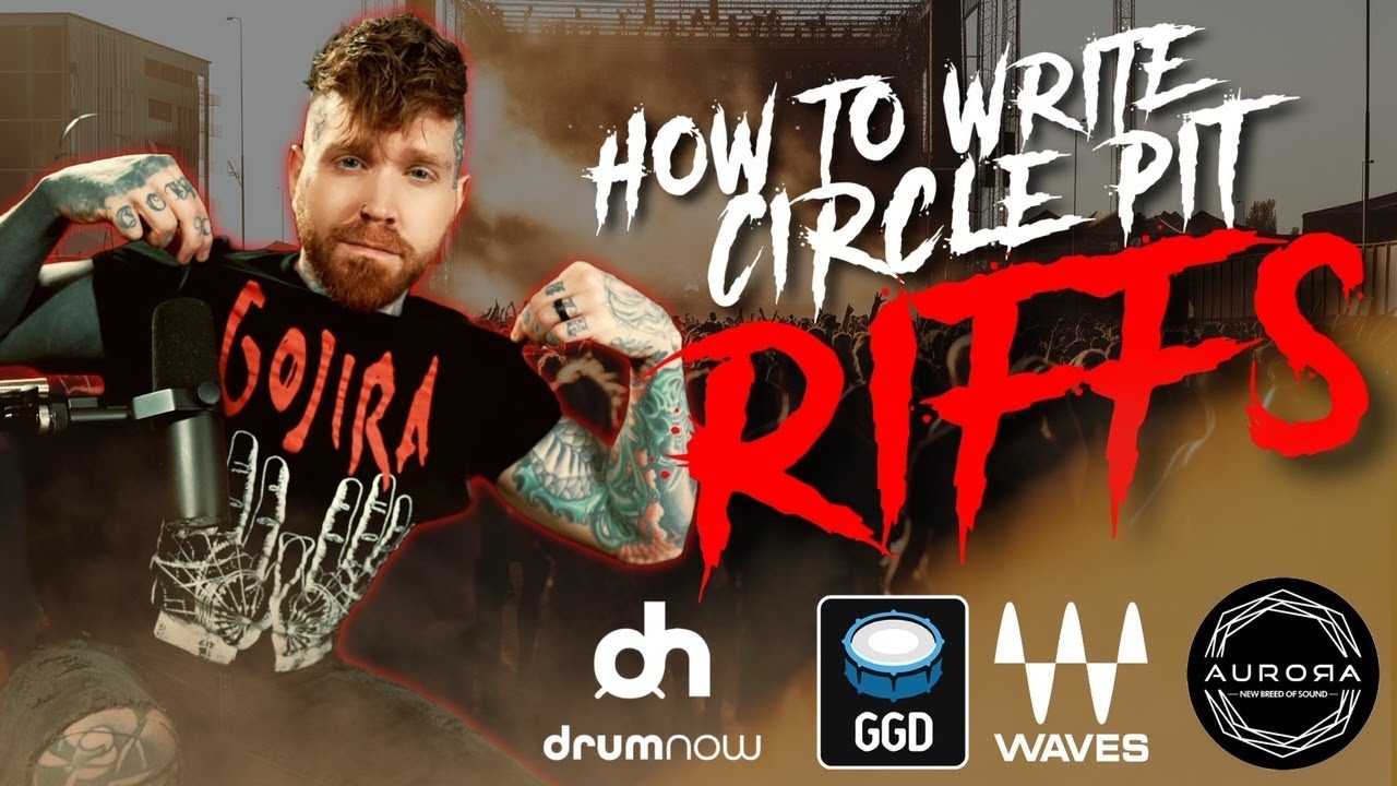 Как писать риффы в стиле Circle Pit | Создание современного металкора