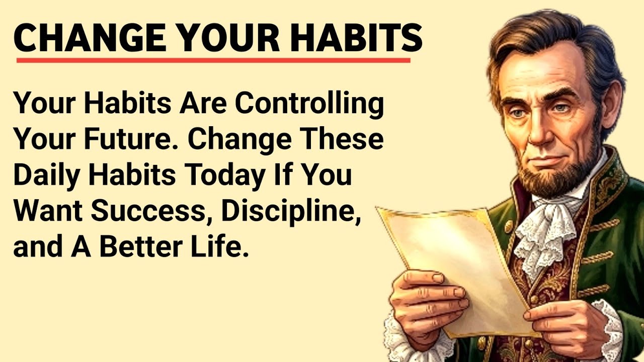 Your Habits Are Secretly Controlling Your Life – Fix Them Now || Improve Your English Fluency