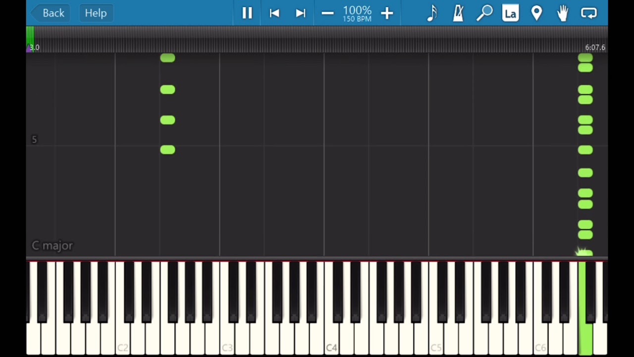 Maybe I'm a Lion - piano -