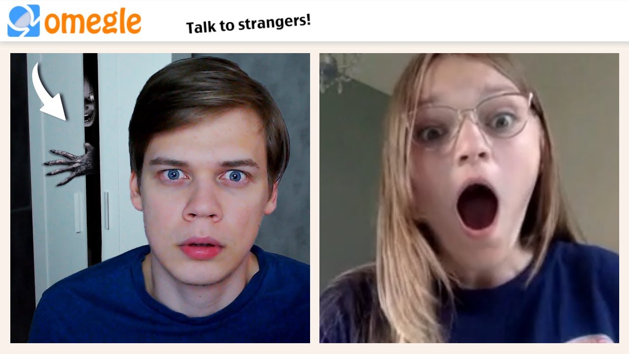 Кто-то прячется в моём шкафу | Розыгрыш Omegle
