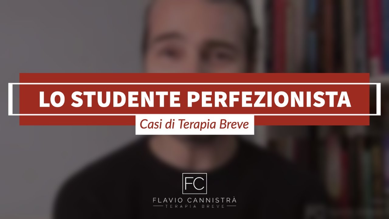 Lo studente perfezionista