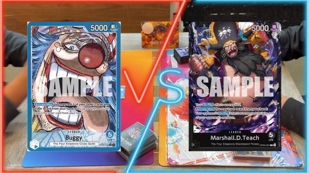 [OP12] OP09 Buggy vs OP09 Blackbeard | Local Battle Round 3 | 27 AUG 2025 | One Piece Trading Card