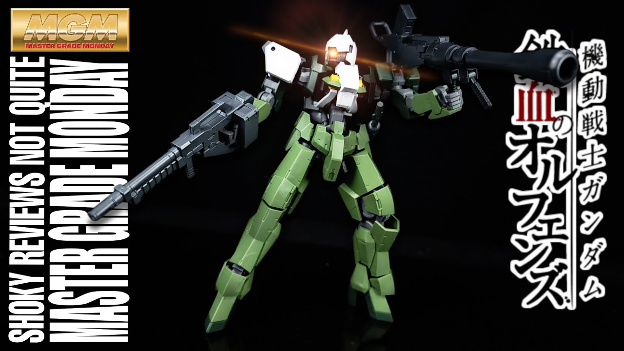 SHOKY REVIEWS GUNPLA: IRON BLOODED ORPHANS No Grade 1/100 GRAZE KAI