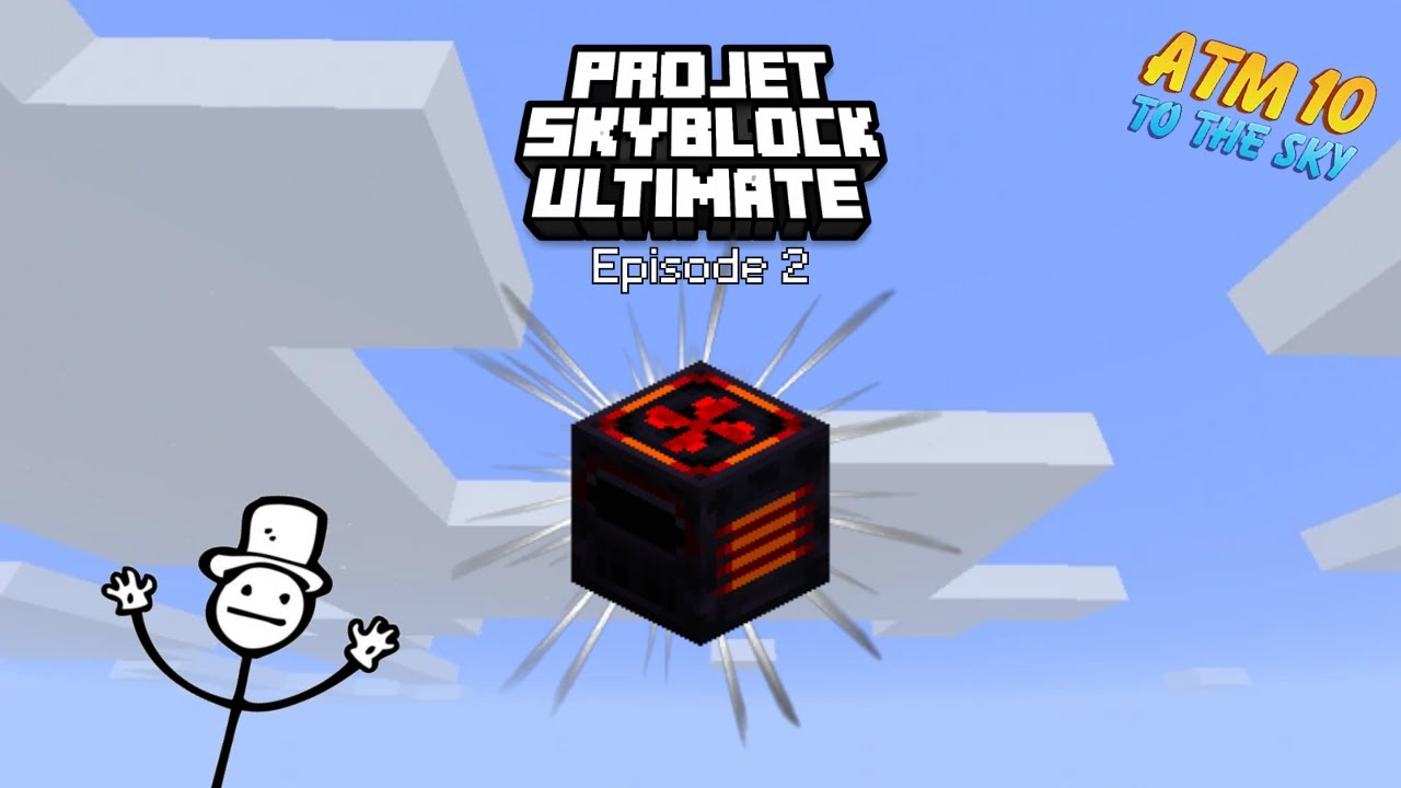 Ma Première Génération d'Energie ! (Minecraft Project Skybloc Ultimate EP2)