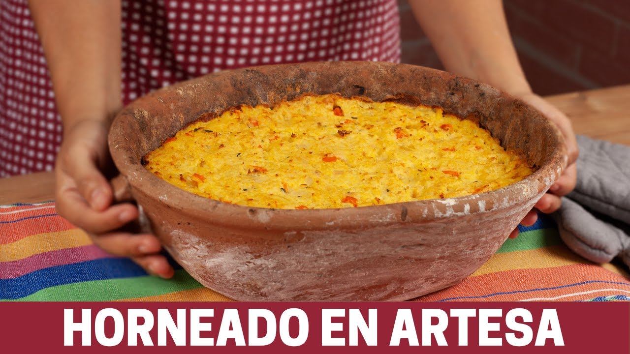 La receta de Pure de Papa horneado de mi Familia | Papa horneada en Artesa
