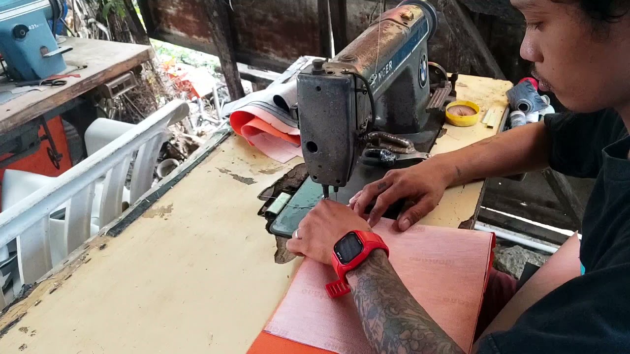tricycle sidecar seat assembly orange black designed