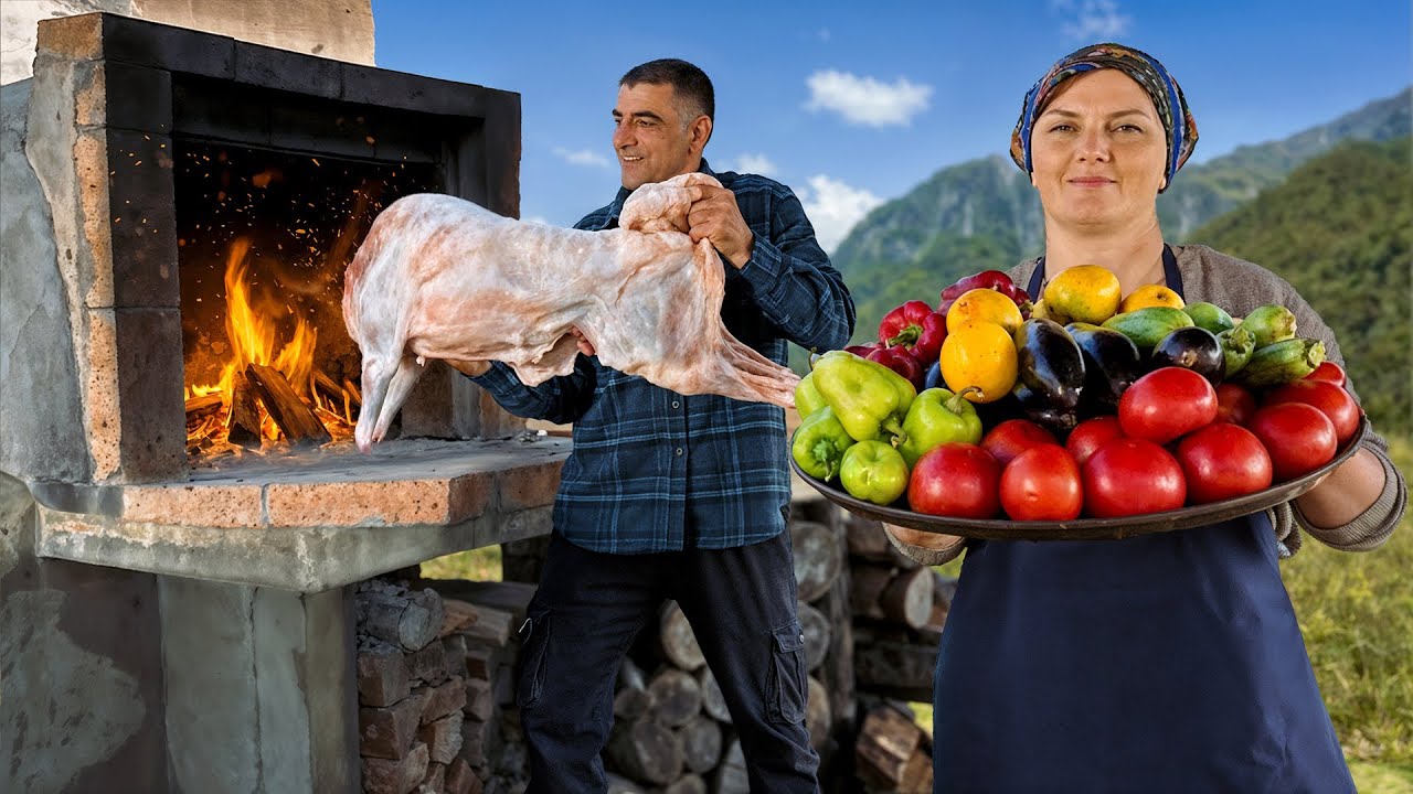 ¡SORPRESA CELESTIAL! Cordero Entero al Horno: Receta ¡Perfecta! 🪂🥩