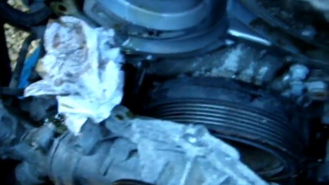 2006 mercedes benz c280 water pump and alternator replacement part 1