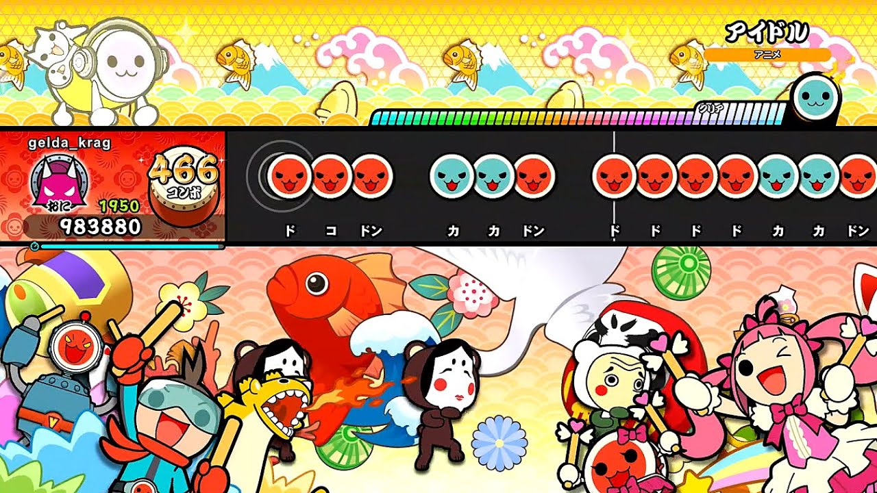 【太鼓の達人NS2】アイドル