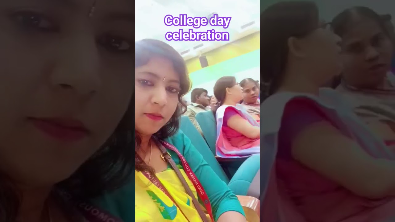 College day celebration Guru nanak college #viral #trending #shorts #collegeday#celebratio#rjshalini