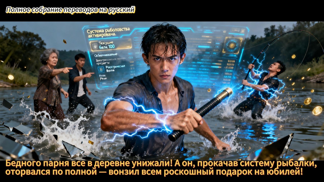 Бедняка унизили на рыбалке — система пробудилась! Разбогател с нуля, удивил тёщу и всех!