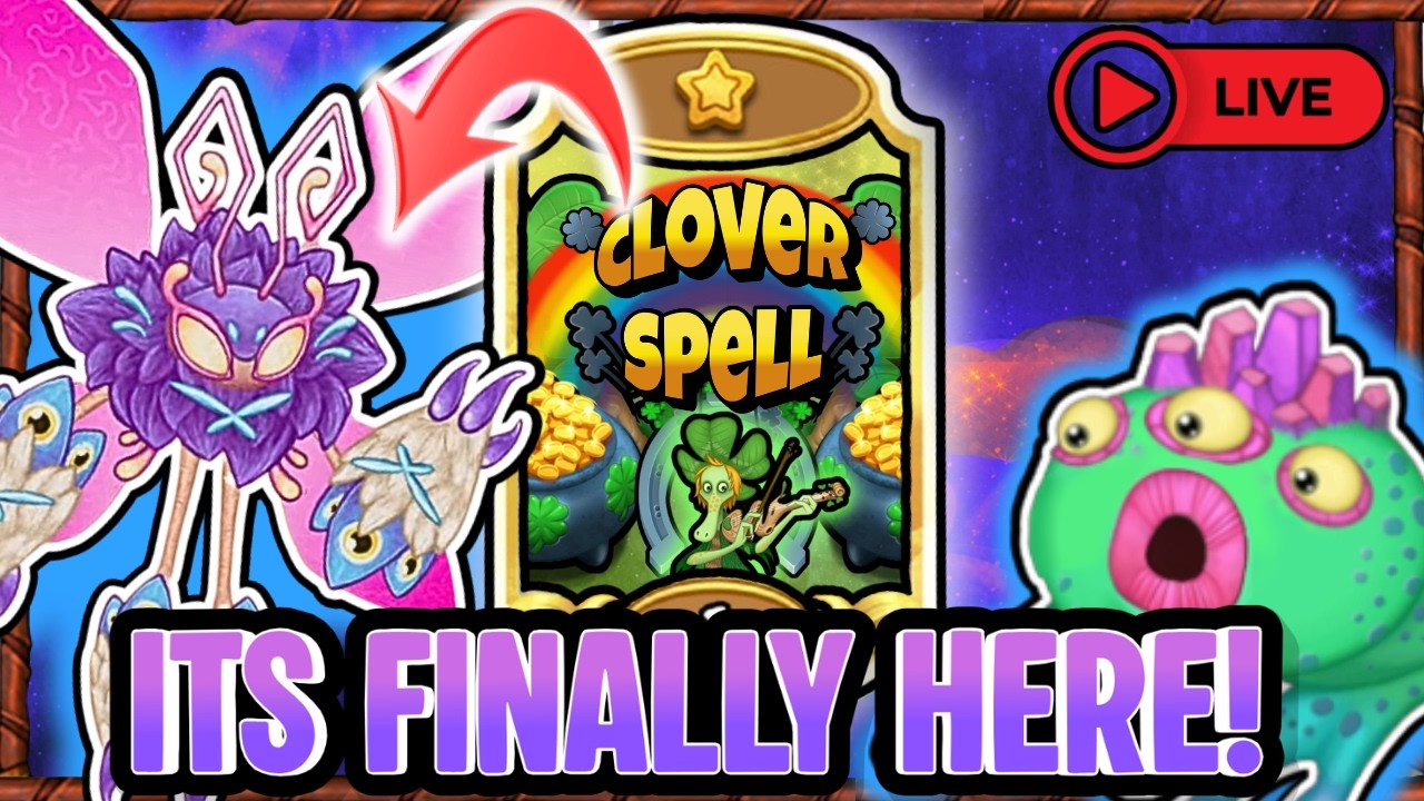 ITS FINALLY HERE! (Cloverspell Update Day)
