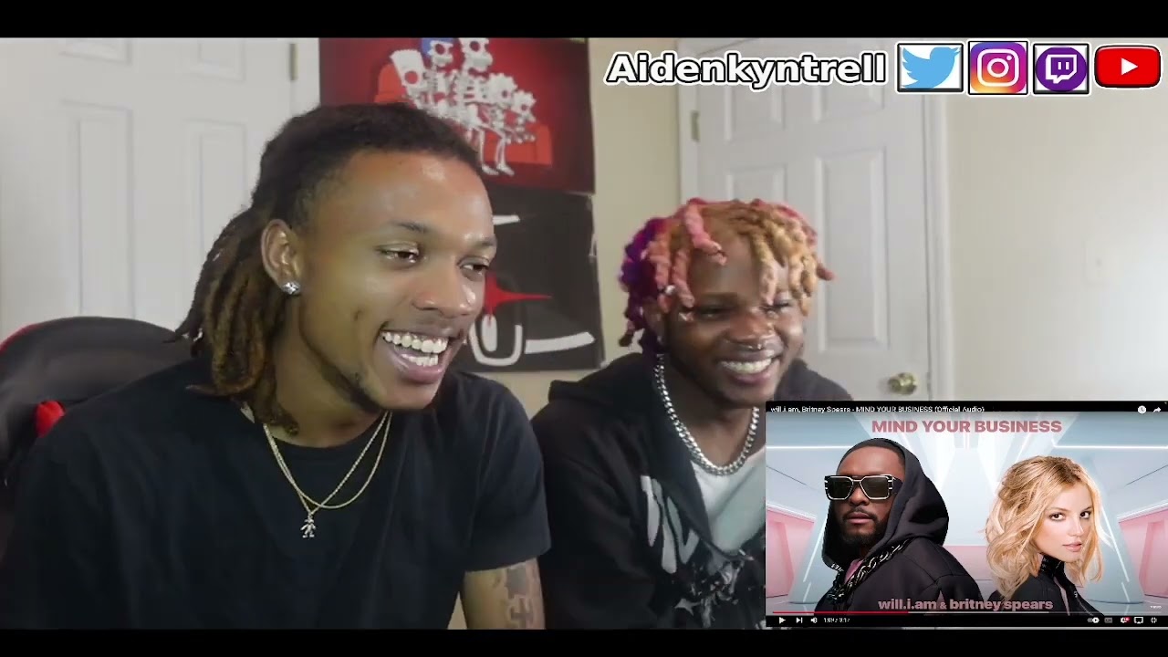will.i.am, Britney Spears - MIND YOUR BUSINESS (Official Audio) REACTION!!