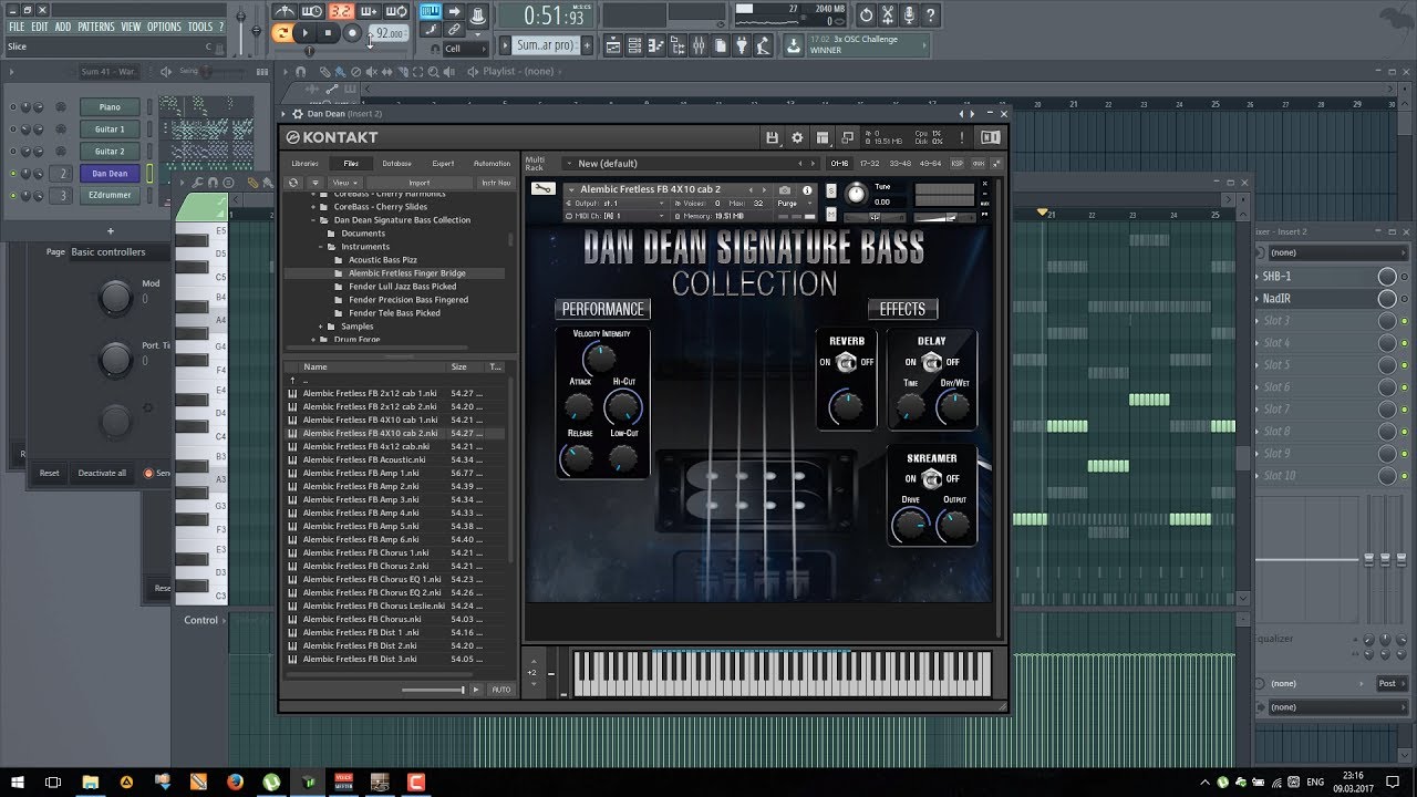 Dan Dean - Signature Bass Collection - TEST