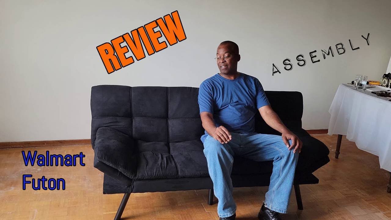 Walmart / Mainstays Memory Foam Futon / Setup / Review ( JULY 2025 ) Is it worth it?