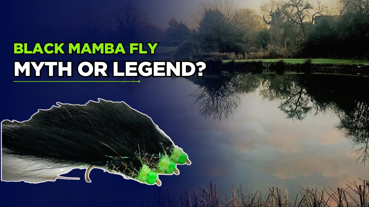 Fly Fishing UK - Black Mamba Fly -Bransford Trout Fishery - Pulling - The Bung - Stillwater Trout 