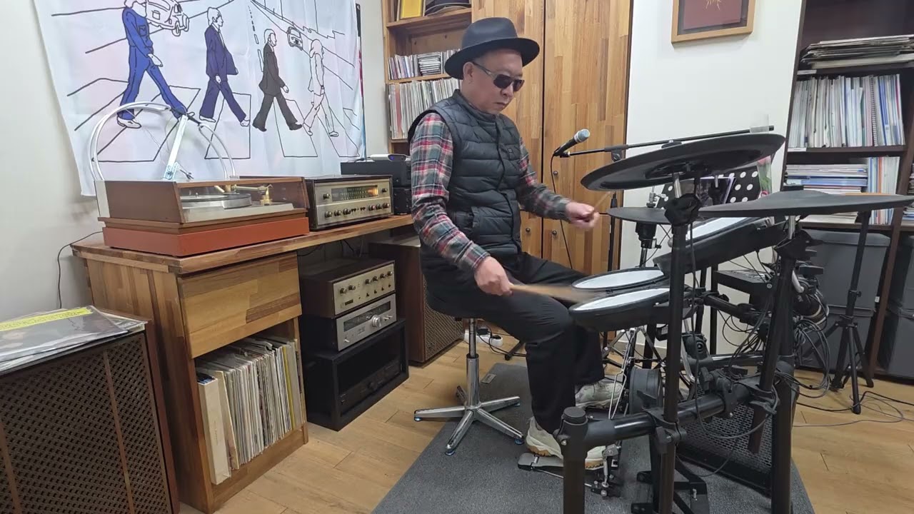 그겨울의 찻집 ~조용필 ~드럼커버