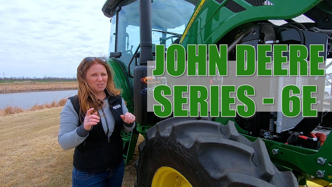 The John Deere 6E Series Mid-Size Tractors