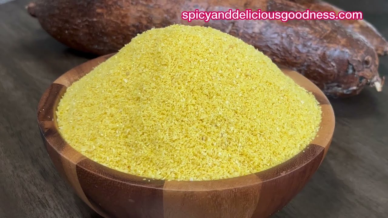 HOW TO MAKE AUTHENTIC DELTA STARCHY GARRI THAT WOULD LAST FOR MONTHS | @SpicyDeliciousGoodness