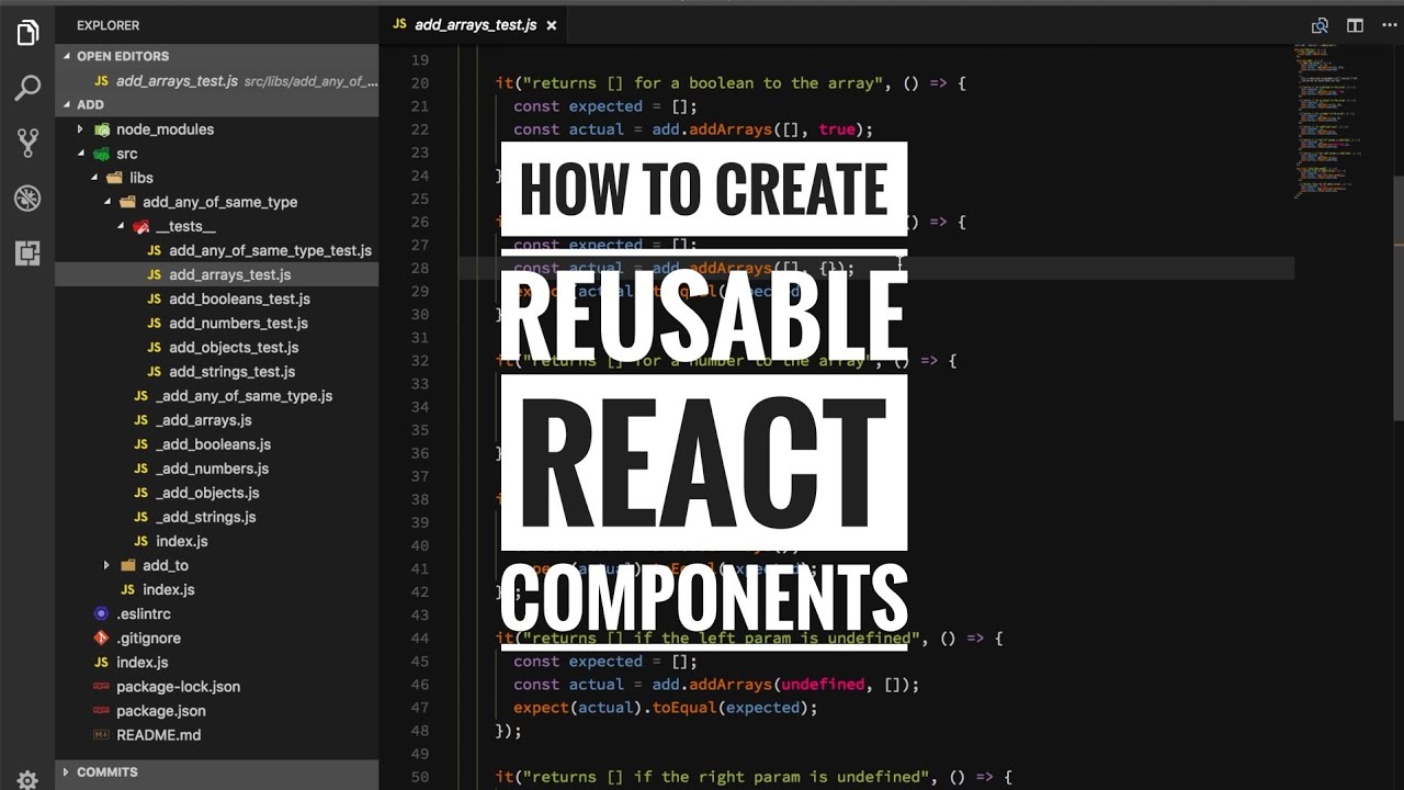 How to create reusable React components