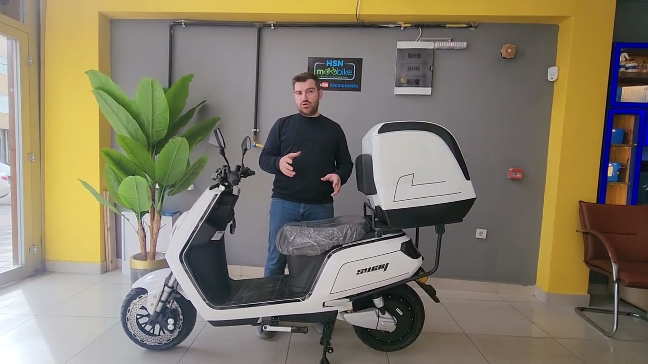 SWAY ELEKTRİKLİ KURYE MOTORU TANITIM VİDEOSU