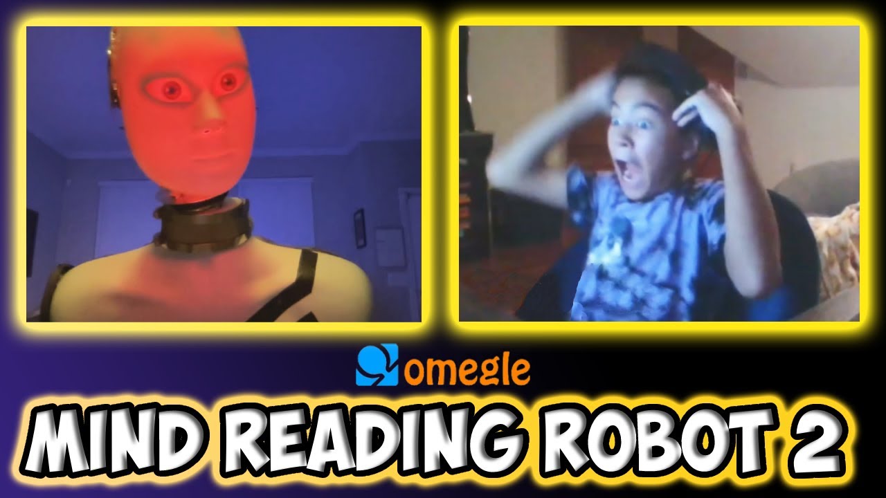 Mind Reading Robot 2 on OMEGLE!