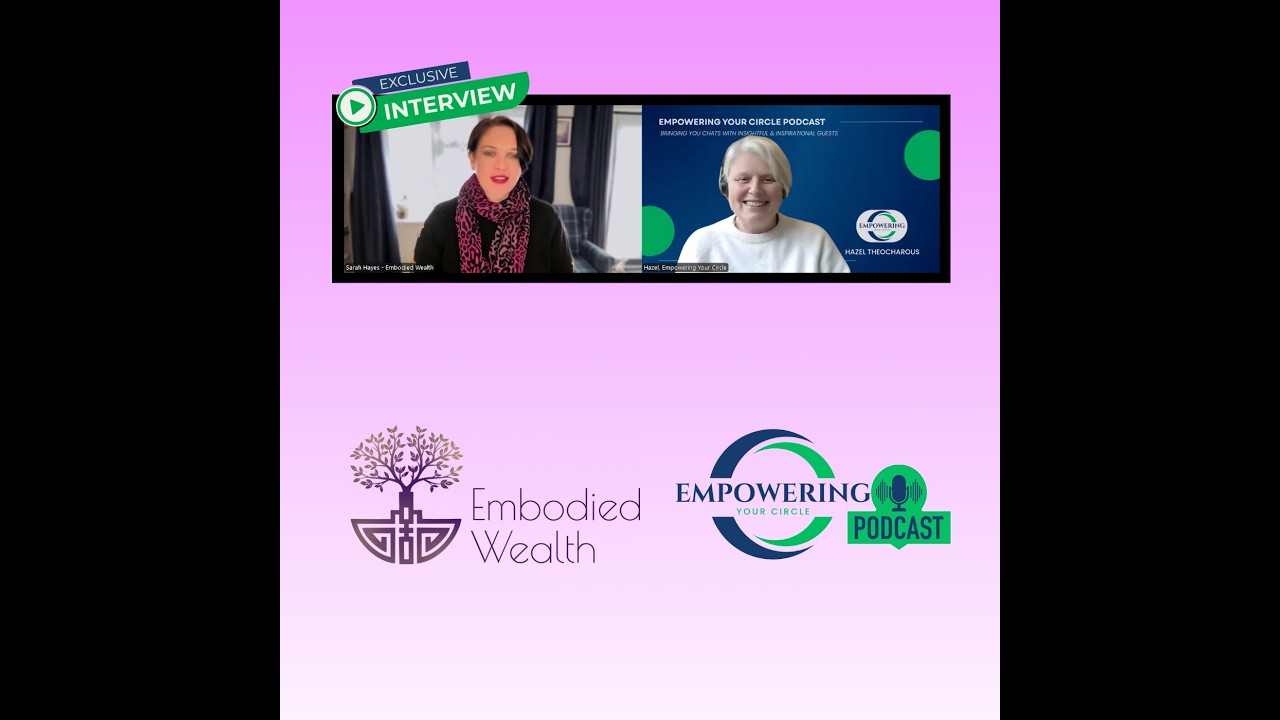 Hazel Theocharous chats with Sarah Hayes, connection between the nervous system and finances.