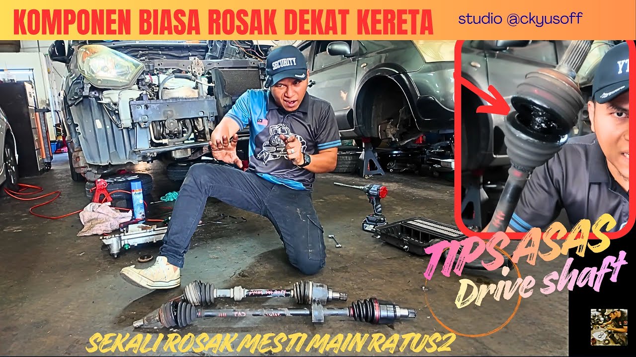 Fungsi Drive Shaft & Punca Drive Shaft Cepat Rosak #ckyusoff #driveshaft #trending #viral 