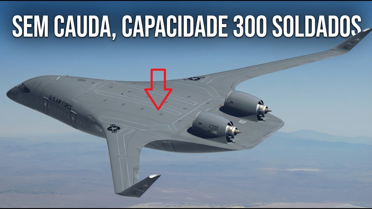 Este Avi&atilde;o MIlitar N&Atilde;O TEM CAUDA&mdash; E a For&ccedil;a A&eacute;rea dos EUA Apostou $235 Milh&otilde;es Nele