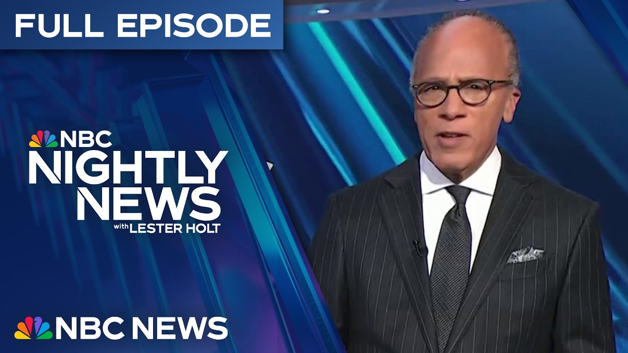 NBC Nightly News Full Episode - Jan. 9